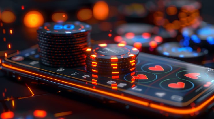 Người chơi tham gia bàn baccarat live casino trên điện thoại 78wn